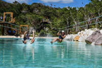 Scape Park z Zip-line, Hoyo Azul i Xenotes